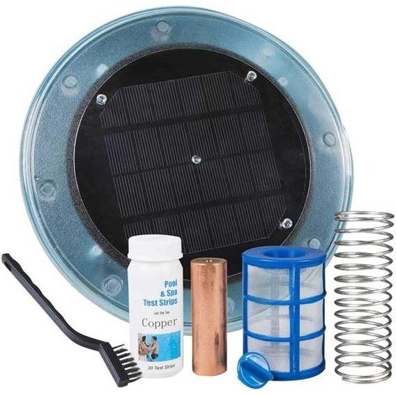 Boya Ionizador Solar Para Pileta Piscina Purificador Kushiro