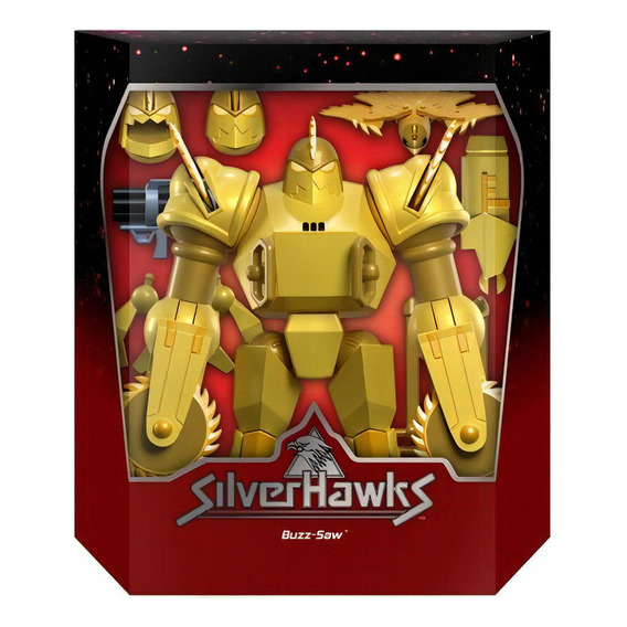 Buzz-saw - Barón Sierra Silverhawks Ultimates Super 7 Wave 1