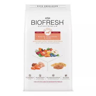 Ração Biofresh Sênior Raças Pequenas E Mini 10.1kg