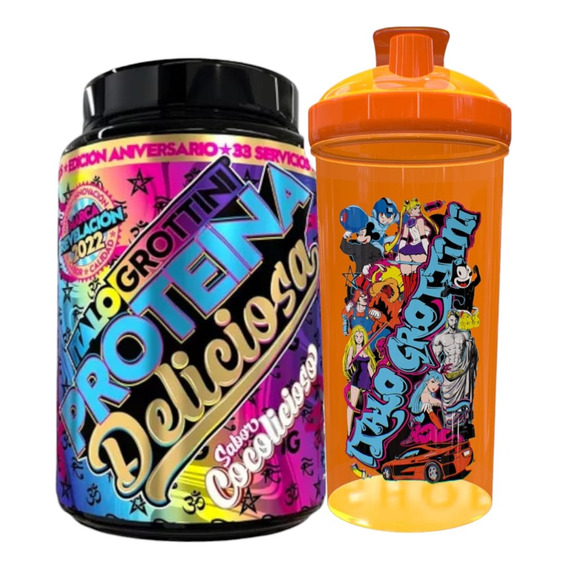 Pack Proteina Deliciosa 2,3lbs + Shaker  - Italo Grotini