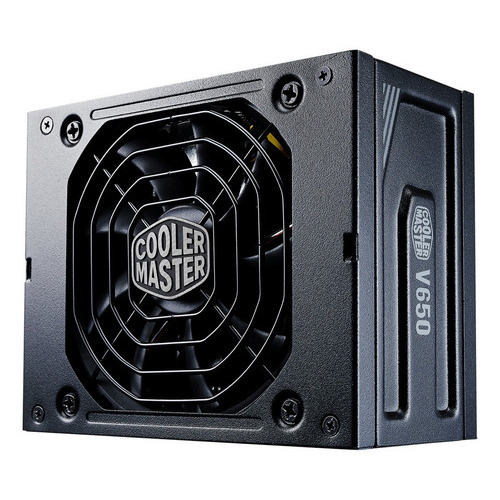 Fuente De Poder Cooler Master 650w V Sfx 80+ Gold Color Negro