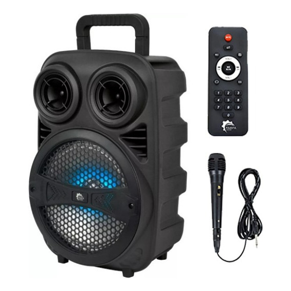 Parlante Karaoke Bluetooth Pampa + Microfono+ Control Remoto