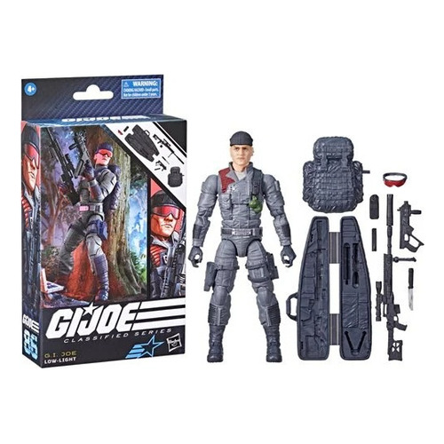 Low-light G.i. Joe Classified Series #86 6 Pulgadas