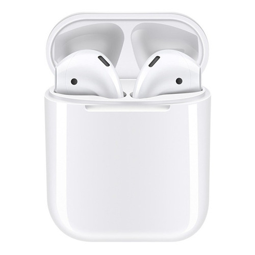 Auriculares Tws Inalámbrico Bluetooth Ios Android Inpods 12 Color Blanco