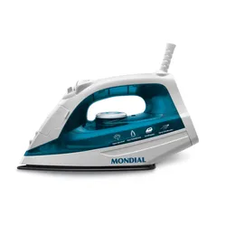 Ferro De Passar F-32 A Vapor E A Seco Azul/branco Mondial no Mercado Livre com oferta e cupom de desconto