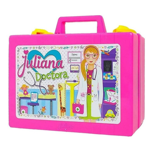 Valija Juliana Doctora Chica Con 18 Accesorios D012