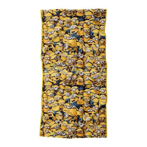 Toalla Grande Y Super Absorbente Minions - Providencia Color Amarillo