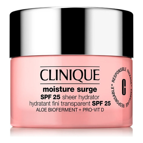 Clinique Crema Facial Ms Spf 25 Sheer Hydrator 30ml Tipo De Piel Todo Tipo De Piel