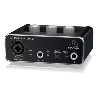 Studio Pack Behringer Uphoria + Micrófono + Auriculares