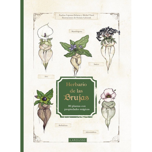 Herbario De Las Brujas, De Capmas-delarue, Pauline. Editorial Larousse, Tapa Dura En Español