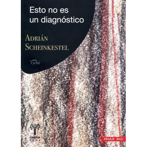 ESTO NO ES UN DIAGNÓSTICO, de Scheinkestel, Adrian., vol. Volumen Unico. Editorial UNIVERSIDAD DE SAN MARTIN UNSAM en español, 2017