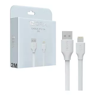 Cable Carga Y Datos Compatible iPhone Lightning 2m 1hora