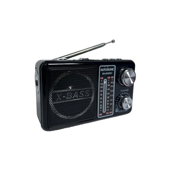Radio Portatil Am Fm Sw Antena Parlante Bluetooth Linterna