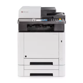 Impresora A Color Multifunción Kyocera Ecosys M5526cdw Con Wifi Blanca Y Gris 120v