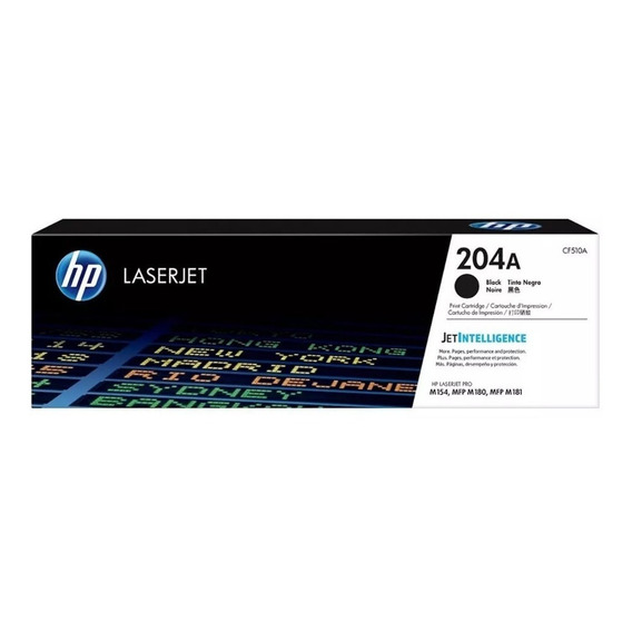 Toner Hp Cf510a Negro Original Hp 204a Laserjet Hp M180nw