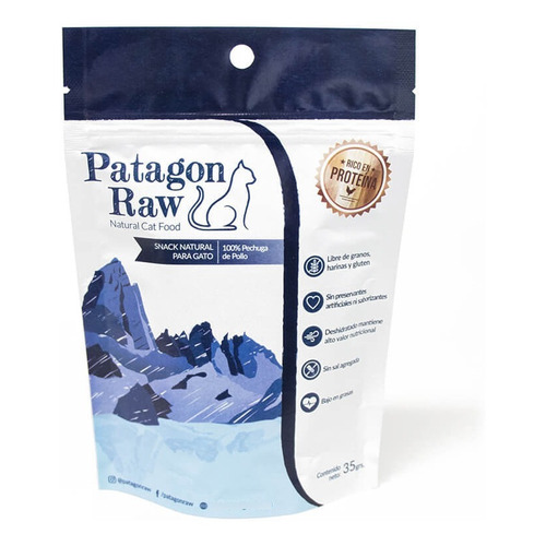 Patagon Raw Gato Snack Pechuga De Pollo 35 G