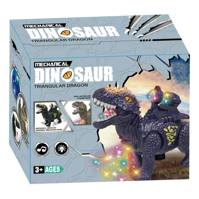 Brinca Brilha Dino Robô - Dino Robô Com Luzes (1 Unidade)