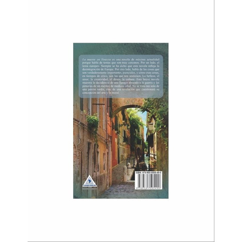 Muerte En Venecia, De Thomas Mann. Editorial Comcosur, Tapa Blanda En Español, 0