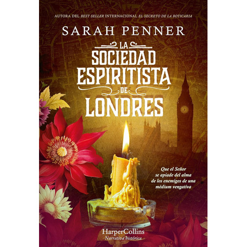 La sociedad espiritista de Londres, de Penner, Sarah., vol. 1.0. Editorial HarperCollins Ibérica, tapa blanda, edición 1 en español, 2023