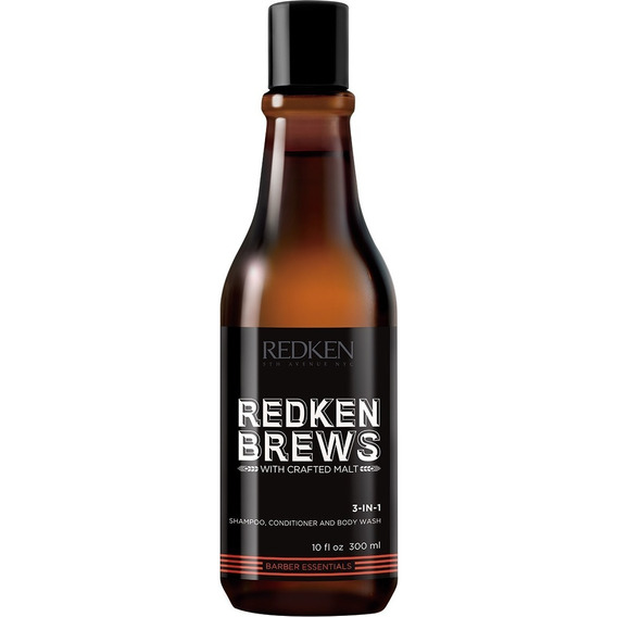 Shampoo Cuidado Personal 3 In 1 Hombre Redken Brews