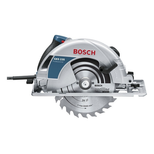 Sierra circular eléctrica Bosch Professional GKS 235 235mm 2100W azul 230V-240V