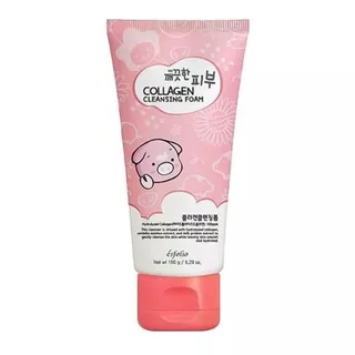 Espuma Limpiadora Facial De Colágeno Coreana Esfolio