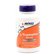 L-tryptophan 500mg 60caps Now Foods - Triptofano Importado