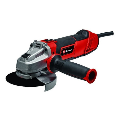 Miniamoladora angular Einhell Expert TE-AG 125 CE de 60 Hz color rojo 1100 W 230 V + accesorio