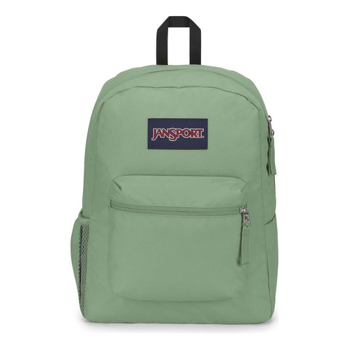 Mochila Jansport Cross Town Urbana 26l Lts Poliéster Colores Color Loden Frost