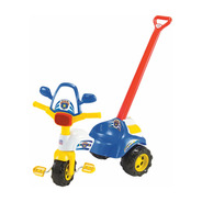 Triciclo Policial Magic Toys Tico-tico Amarelo E Azul