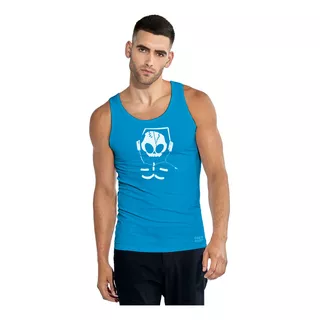 Camiseta Playera Sin Mangas Tank Top Estampada Melomano