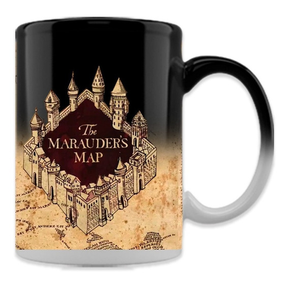 Taza Mágica Mapa Merodeador Harry Potter