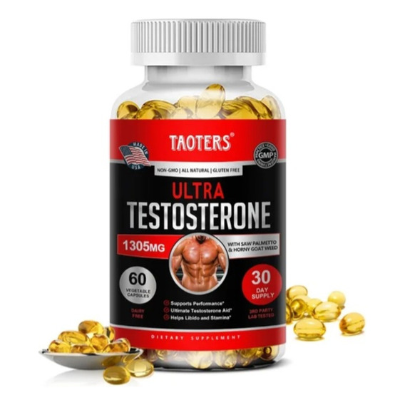 Ultra Testosterona Hombres X60 - Unidad a $24