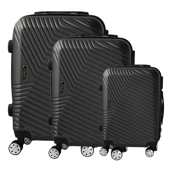 Set 3 Maletas Viaje 10 23 30 Kg Equipaje Rueda Cabina Avión 