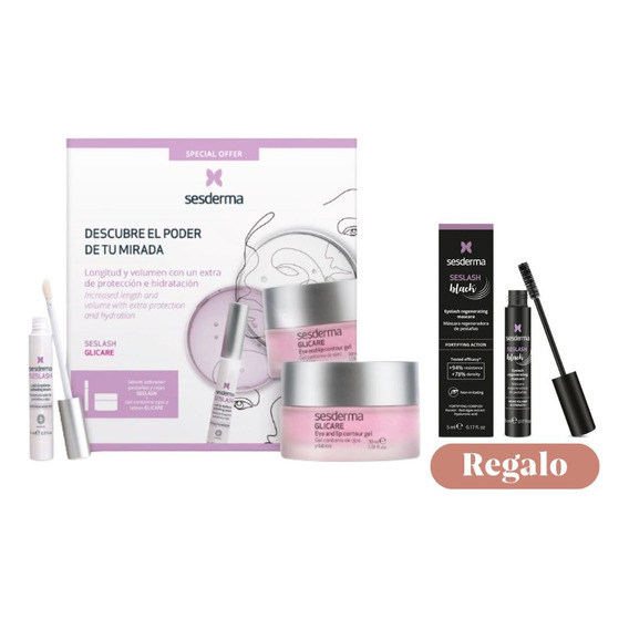 Pack Sesderma Seslash + Glicare Contorno De Ojos