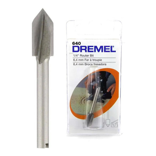 Fresa Dremel 640 1/4 6,4mm Ranurar Minitorno Mafacha