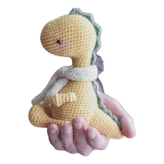 Patrón Crochet Amigurumi Dinosaurio