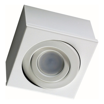 Plafon 1 Luz Cardanico Blanco Apto Led Gu10 Dicro Gam 1414bt