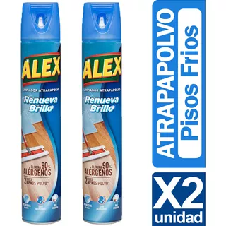 Alex Limpiador Atrapapolvo Pisos Frios Pack X2 Unid