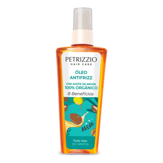 Petrizzio Oleo Capilar Argan Anti Frizz 100ml