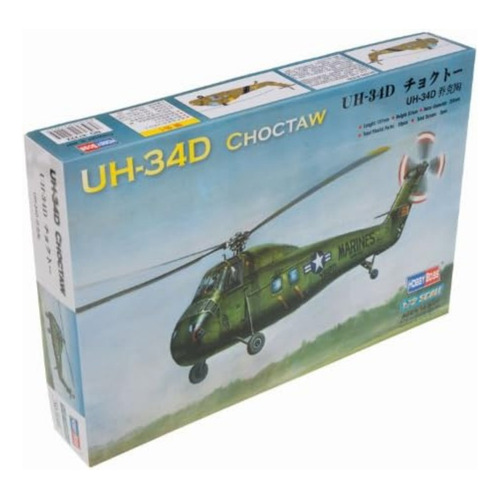Hobbyboss 87222 Helicoptero Uh 34d Choctaw 1/72 Para Armar