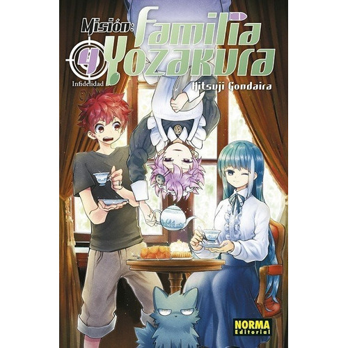 Mision Familia Yozakura, De Hitsuji Gondaira., Vol. 4. Editorial Norma, Tapa Blanda En Español, 2022