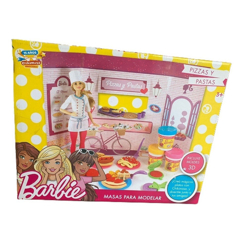 Masas Barbie - Pizzas Y Pastas - Chikimasa Art.602 Color Rosa