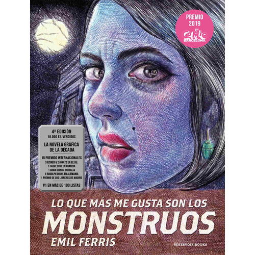 Lo que más me gusta son los monstruos, de Ferris, Emil. Serie Ah imp Editorial Reservoir Books, tapa blanda en español, 2018