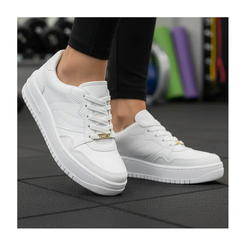Tênis Air Vizzano Feminino Branco Design Moderno Crossfit