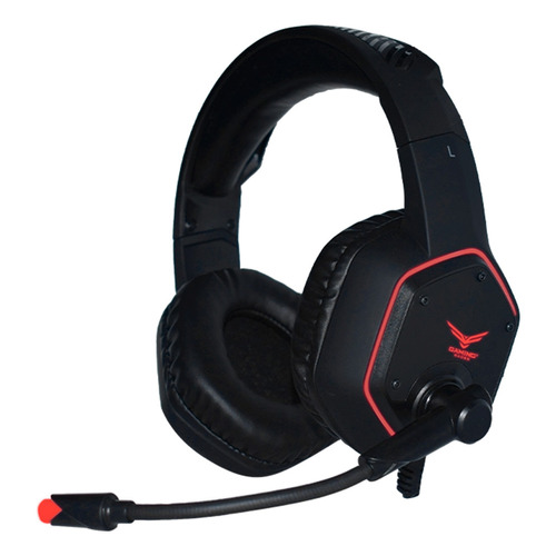 Gaming Naceb Audífonos HeadSeT Gamer NA-0315 NAJA Micrófono Sonido 7.1 conexión USB 2.0 Iluminación RGB Color Negro Pug & Play