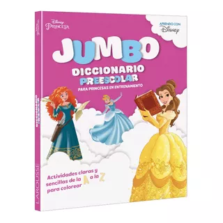 Libro Jumbo Diccionario Preescolar Disney Princesas Sirenita
