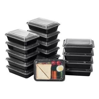 Contenedor Rectangular Microware 32oz, Marca Mcc, 50 Sets