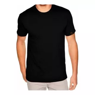 Camiseta Masculina Básica 100% Algodão Confort Basic T-shirt