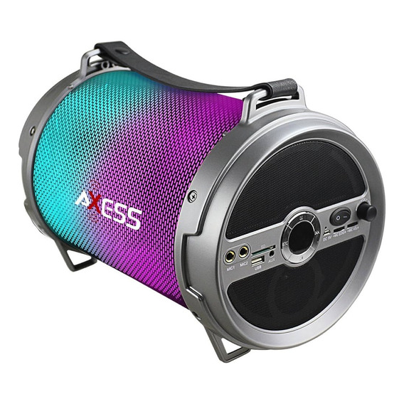 Parlante Axess Rgb Bluetooth Portatil Vibrant Xl C/microfono